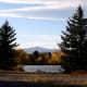A cold winters day.