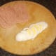 Spam and hard boiled egg slices