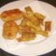 Draining potato skins