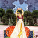 The dancing beauty