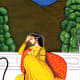 The woman waiting for her lover