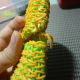 I align the two parts together where the slip knots meet.