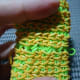 Photo of the back when sewn together.