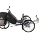 A recumbent 3 wheel (trike) loaded