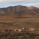 The countryside in the neighbourhood of La Florida in central-southern Fuerteventura and derelict but picturesque old buildings