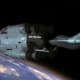 The landing and command ships.