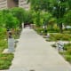 Hawkins Sculpture Walk in McGovern Centennial Gardens