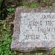 Dedication marker for gazebo