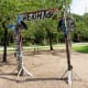 Heights Frame (2018) by John Ross Palmer on the “Obstacle Art Path”