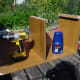 Recycling some of the old alcove shelving to make a new shelving unit to fit under the side desk