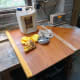 Using teak oil and beeswax to give a decorative finish to the wood