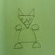 Add acute angles (triangle) teeth.