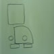Add a big rectangle for a head.