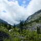 Blodgett Canyon and Blodgett Creek run 12 miles to Blodgett Lake.