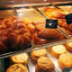 Croissants, pains au chocolate, and cookies