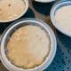 Pour batter into prepared baking pan. Bake for 30 minutes for mini bundt pan or 40 minutes for 12-cup bundt pan.