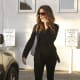 Kate Beckinsale hair salon high heels
