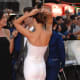 Kate Beckinsale booty photos in a gorgeous curve hugging dress and sexy high heel sandals at the premiere of Die Hard 4