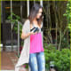 Megan Fox in torn and tight jeans and high heels
