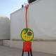 Miró sculpture at the Miró Foundation in Barcelona