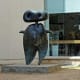 Personnage by Joan Miró exhibited at the Miró Foundation in Barcelona