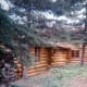Backside of the cabin