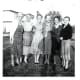 April, 1958. Minn Hibbard is 2nd from the left, and my grandmother is 2nd from the right in this photo of their friends who all met in McAllen, Texas.