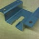 Sheet metal CNC bending, mild steel bracket with several bends produced om a Trumpf 7036 CNC press brake in 2mm thick material.
