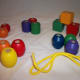 Melissa & Doug Primary Lacing Beads, sorted by shape