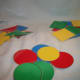 Progress to multiple shapes in a variety of colors