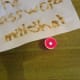 Hold it over a candle, and the secret message appears.