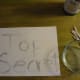 The lemon juice is visible when wet. When it dries, it won't be seen on the paper.