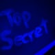 It will glow even brighter with the regular lights off and the blacklight on.