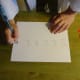 Write your message with a regular pen.