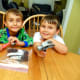 My boys like to use their hammers to smash the cookies.