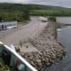 Vehicle waiting area at Kennacraig Ferry Terminal for boarding the ferry to Islay