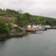 Port Askaig, Islay, from the deck of the approaching ferry
