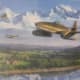Photo of a painting on display at The Freedom Museum, Manassas Airport. Photo taken in 2015.