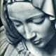 detail of the Virgin Mary