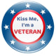 Veterans Day clip art "Kiss me, I'm a Veteran"