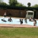 The splash pool is always crowded with children having fun