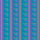 Starburst and stripes scrapbook paper design -- teal background