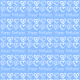 Small hearts and "Happy Birthday" scrapbook paper design -- blue background