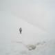 Snow Boarding Hawaii During Blizzard Conditions January 2009