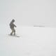 Photo of Snow Boarder on Mauna Kea, Big Island of Hawaii