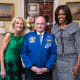 Dr. Jill Biden, Astronaut Scott Kelly set to spend a year on the ISS, and Michelle Obama; January 20, 2015 at the State of the Union Address.