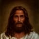 Oil Painting by Ron Marsh, entitled "Head of Christ", photo courtesy of allposters.com