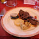 This was a slightly more expensive menu, the Ouvrier menu would be a bit simpler but it was still excellent value - real Limousin beef