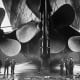 Huge propellers of Titanic