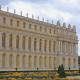 The South Wing photographed across the formal gardens of Versailles